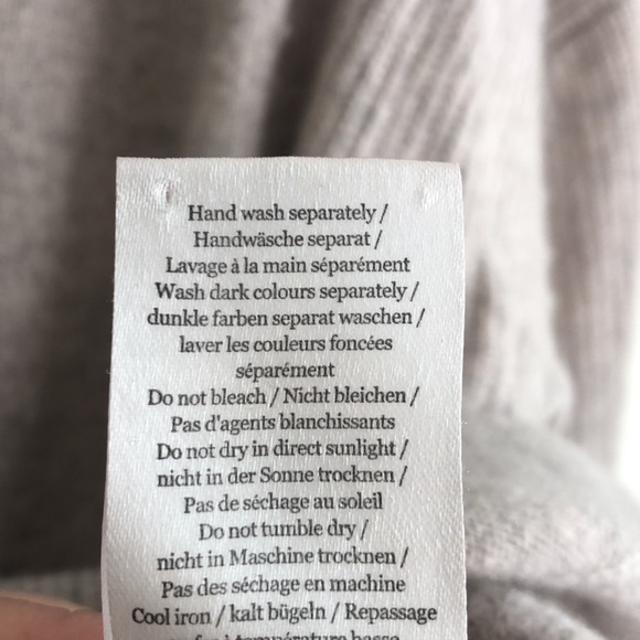 Wrap cashmere sweater size 4/6 - Picture 4 of 6